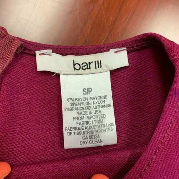 Bar 111 Back Zipper Career Dress sz S NWOT - Picture 3 of 4